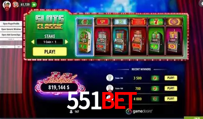 A Popularidade dos Caça-Níqueis no 551BET
